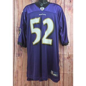 Baltimore Ravens Ray Lewis #52 NFL Equipment On-Field Jersey 2XL